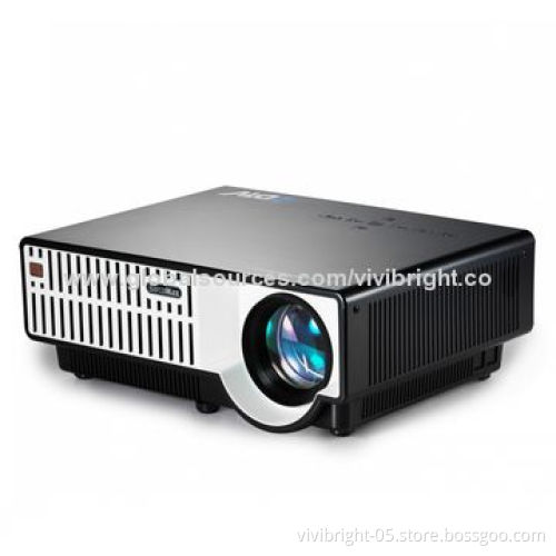LED Projector, Widescreen, 1024x600 Pixels, 2500Lumens, Stunning Colors, Perfect Brightness